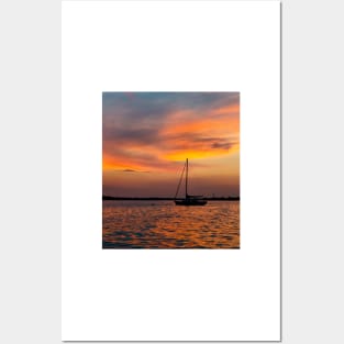 Serene sunset Posters and Art